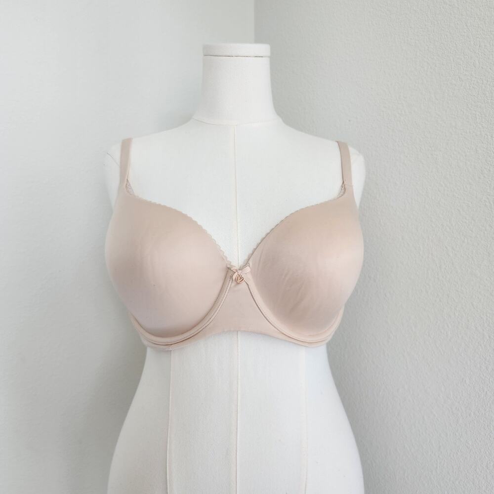 Victoria's Secret Body by Victoria Lined Demi Bra Beige Marzipan 40C